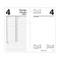 2021 AT-A-GLANCE 8 x 4.5 Desk Calendar Refill, White (E210-50-21)