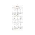 2021 AT-A-GLANCE 27 x 12 Wall Calendar, White/Black/Brown (SW115-28-21)