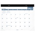 2021 AT-A-GLANCE 17 x 21.75  Desk Pad Calendar, White/Blue/Black (SKLP24-32-21)