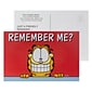 Custom Full Color Postcards, Garfield Remember Me?, 4" x 6", 12 pt. Coated Front Side Stock, Flat Print, Horiz, 2-Sided, 100/Pk