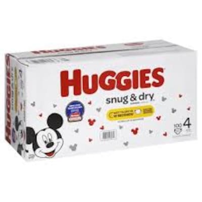 huggies size 4 box