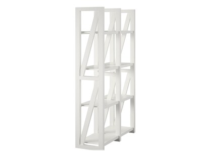 Ameriwood Crestwood 60"H 8-Shelf Bookcase, White (4465013COM)