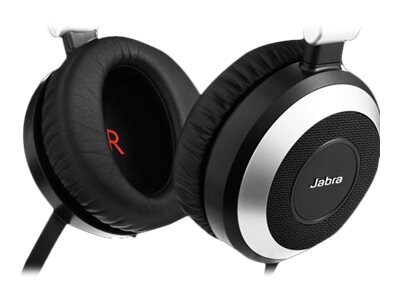 jabra Evolve 80 MS Stereo USB, 3.5mm Stereo Computer Headset (7899-823-189)