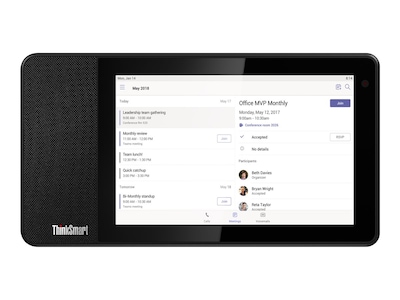 Lenovo ThinkSmart 8 Smart Display, Business Black (ZA690000US)