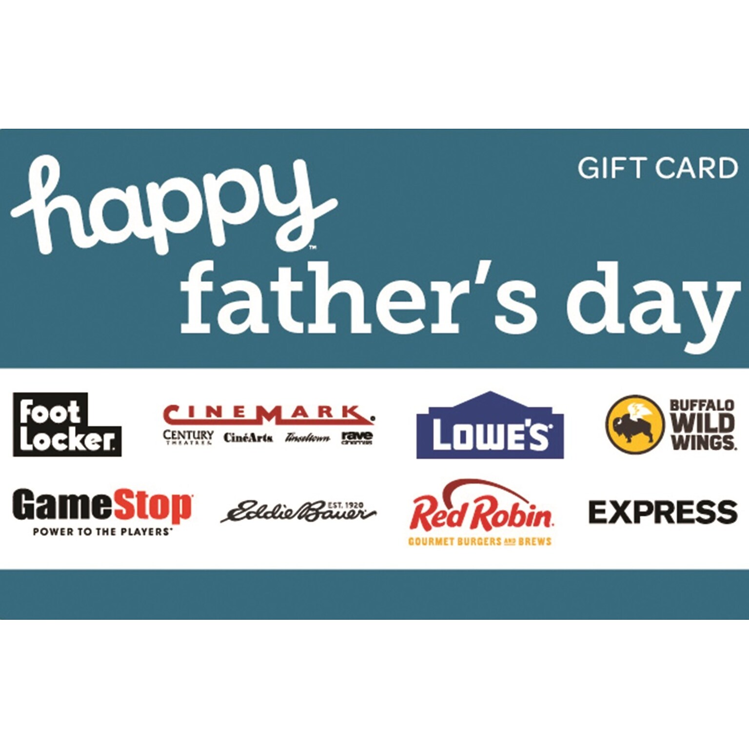 Happy Fathers Day Gift Card $50