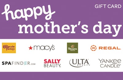 Happy Mothers Day Gift Card $25
