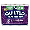 Quilted Northern Ultra Plush 3-Ply Standard Toilet Paper, White, 284 Sheets/Roll, 18 Rolls/Case (874