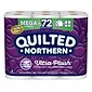 Quilted Northern Ultra Plush 3-Ply Standard Toilet Paper, White, 284 Sheets/Roll, 18 Rolls/Case (874