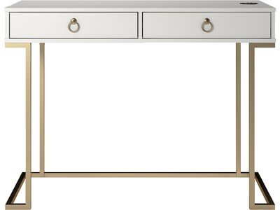 Ameriwood Serenity 42" Computer Desk, White (9855013COM)