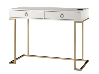 Ameriwood Serenity 42 Computer Desk, White (9855013COM)