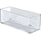 Azar Deluxe Open Lid Storage Bin, Clear, 4/Pack (556344)