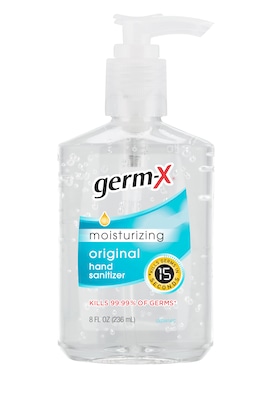 Germ-X Waterless Hand Sanitizer, 8 oz. Pump Bottle (1000051896)