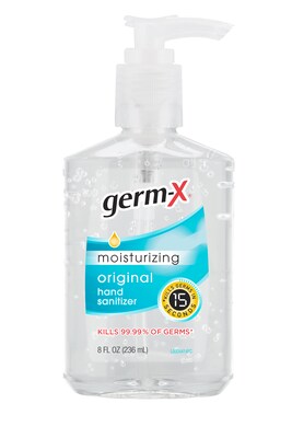 Germ-X Waterless Hand Sanitizer, 8 oz. Pump Bottle (1000051896)