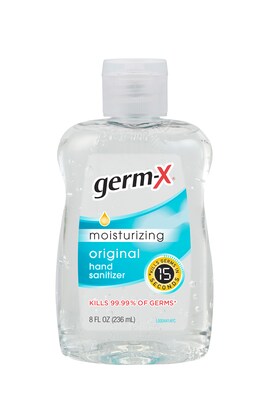 Germ-X Waterless Antibacterial Hand Sanitizer, 8 oz. ( 311836/682274)