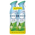 Febreze Odor-Eliminating Air Freshener with Morning & Dew Scent, 2 count, 8.8 oz each (73041)