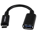 StarTech 6in USB-C to USB-A Adapter Cable - M/F - USB 3.0 - USB Type-C to USB Type-A Adapter