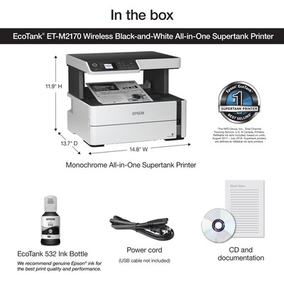 Epson EcoTank ET-3850 Utility Printer - computers - by owner - electronics  sale - craigslist