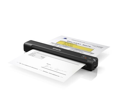 Epson WorkForce ES-50 Portable Document Scanner, Black (B11B252201)