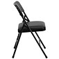 Flash Furniture HERCULES Vinyl Upholstered Reception Chair, Black, 4/Pack (HA-MC309AV-BK-GG)