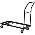 Flash Furniture Steel Folding Chair Dolly, Black