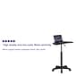 Flash Furniture 25" Laminate Laptop Desks Black (NANJN2792)