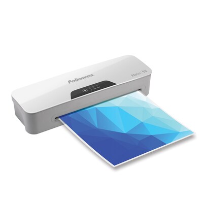 Fellowes Halo 95 Thermal & Cold Laminator, 9.5" Width, White/Light Gray (5753001)