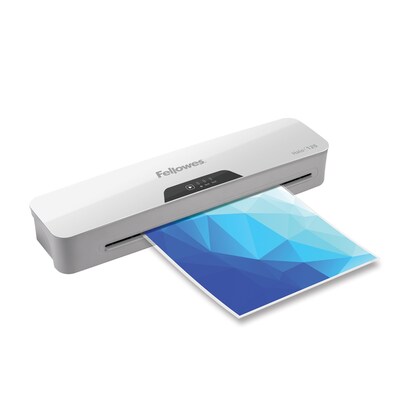 Fellowes Halo 125 Thermal & Cold Laminator, 12.52" Width, White/Light Gray (5753101)