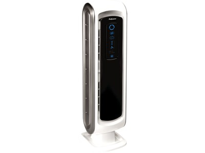 Fellowes AeraMax True HEPA Tower Air Purifier, White (9320601)