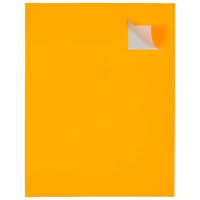 JAM Paper® Square Address Labels, 2 x 2, Neon Orange, 120/Pack (367831074)