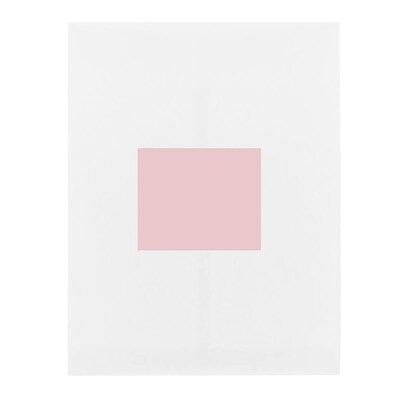JAM Paper Shipping Labels, 3 1/3" x 4", Baby Pink, 6 Labels/Sheet, 20 Sheets/Pack, 120 Labels/Box (4052899)