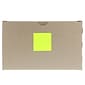 JAM Paper Square Labels, 2" x 2", Neon Yellow, 12 Labels/Sheet, 10 Sheets/Pack (367831073)
