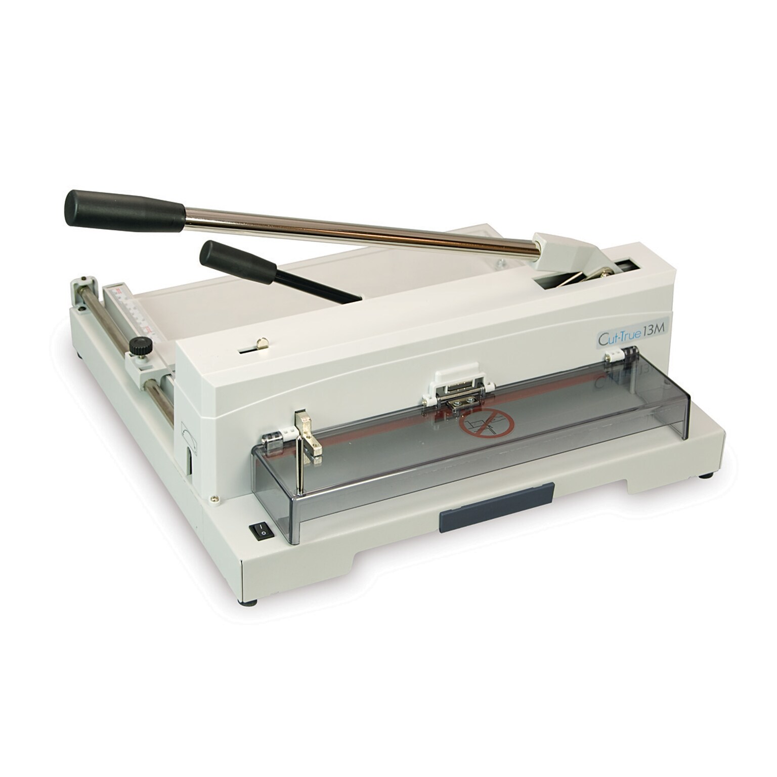 Formax Cut-True 13M 14.5” Guillotine Paper Cutter w/ LED Laser Line, Off White (CUT-TRUE 13M)