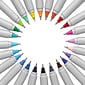 Sharpie Glam Pop Permanent Markers, Ultra Fine Tip, Assorted, 24/Pack (1949558)