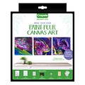 Crayola Signature, Paint Pour Canvases (BIN40615)