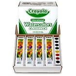 Crayola Watercolors Paint Tray Set Classpack, 36 Count (BIN538101)