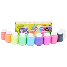 Crayola Neon Paint Set, 2oz., 10 Per Set, 3 Sets (BIN542390-3)