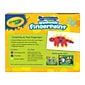 Crayola Washable Fingerpaint, Bold Colors, 8 oz., 3 Per Pack, 2 Packs (BIN551310-2)