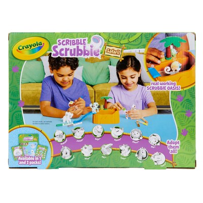 Crayola Scribble Scrubbie Safari Tub Set (BIN747267)