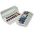 Prang Watercolors, 16-Color Pan Set with Brush, 6 Sets (DIX16016-6)