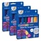 Creativity Street Glide-On Tempera Paint Sticks, Metallic Colors, 5 grams, 6 Per Pack, 3 Packs (PACA