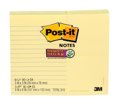 FREE Workout Fitness Journal when you buy Post-it® Super Sticky Notes