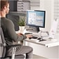 Fellowes I-Spire Series Monitor Stand, Up to 21", White/Gray (9311101)