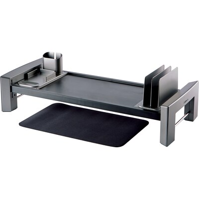 Fellowes Professional Series Monitor Stand, Up to 32", Black/Silver (8037401)