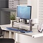 Fellowes Professional Series Monitor Stand, Up to 32", Black/Silver (8037401)