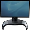 Fellowes Smart Suites Corner Monitor Riser, Up to 32, Black (8020101)