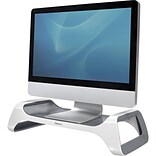 Fellowes I-Spire Series Monitor Stand, Up to 21, White/Gray (9311101)