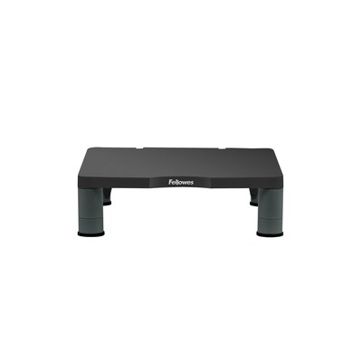 Fellowes Standard Adjustable Monitor Riser, Up to 42, Graphite (9169301)