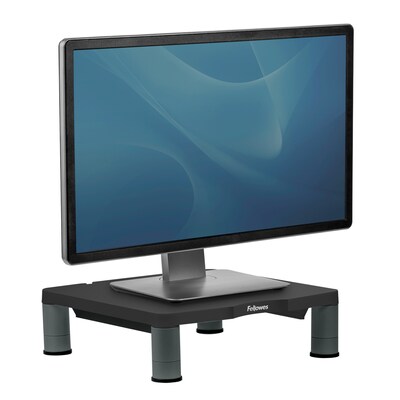 Fellowes Standard Adjustable Monitor Riser, Up to 42", Graphite (9169301)