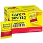 Cafe Bustelo Ground Coffee Fraction Packs, Espresso Roast, 2 oz., 30/Carton (01014)