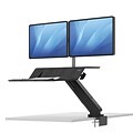 Fellowes Lotus RT 36 Dual Monitor Standing Desk Converter, Black (8081601)